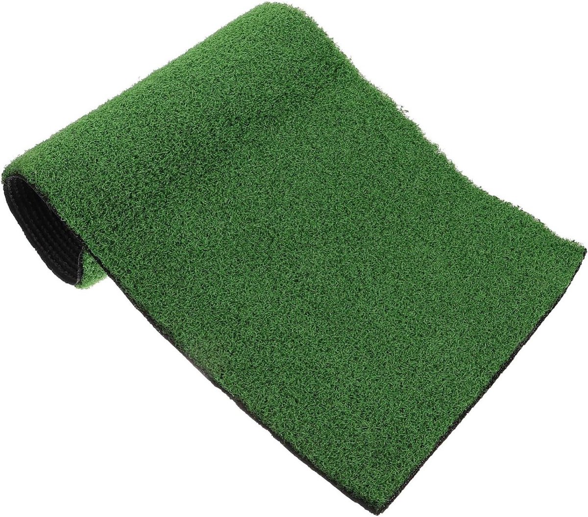 Kunstgras Schildpad Platform - Drijvend Zonneplatform - Reptielen Verzorgen - Levensgetrouw Design - 50x25x0.5 cm - Groen