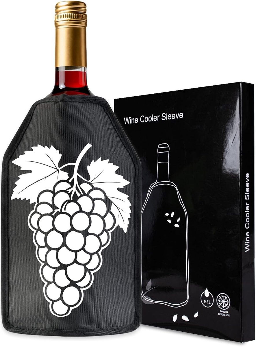 Wijnfles Koeler Mouw - Neopreen - Temperatuurregeling - Waterafstotend - Voor Picknicks en Reizen