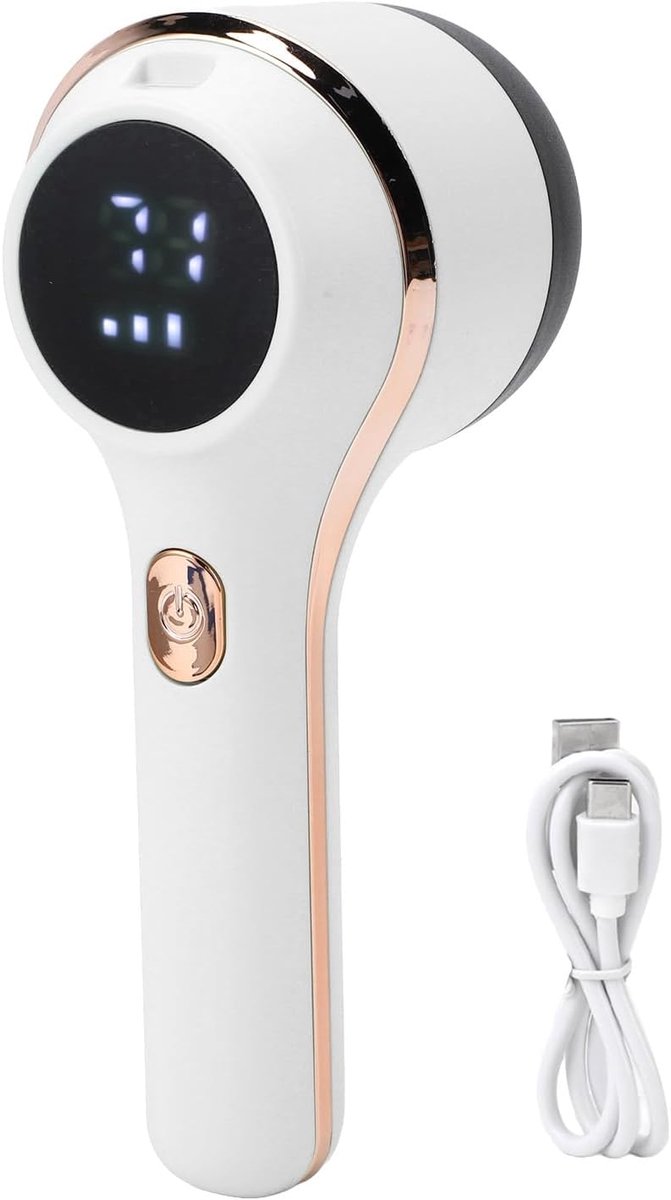 Elektrische Pluizenverwijderaar, Multifunctionele Trimmer met 6 Messen en 3 Snelheden, Digitaal Display, Geschikt voor Kleding, Meubels, Banken, Fauteuils en dekens.