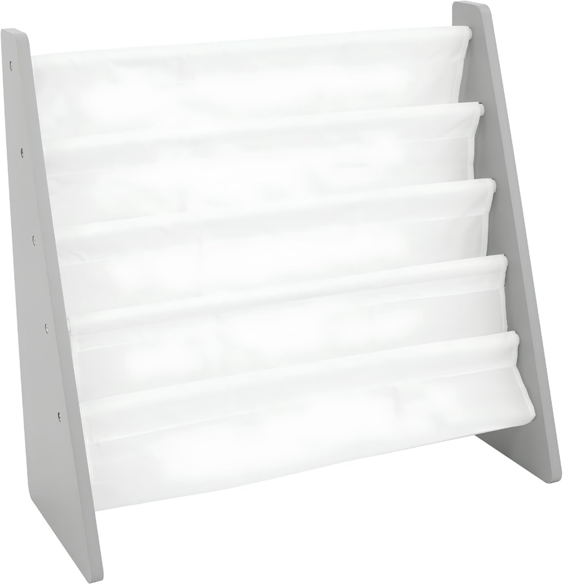 JCP® Boekenrek Kind - Boekenkast Kind - Kinderboekenkast - Wit - 64cm x 27cm x 60cm