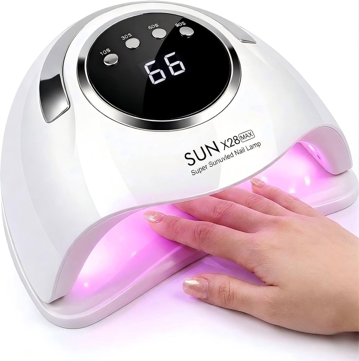 UV-LED-nagellamp - 48W - sneldrogend - perfect voor thuisgebruik - Thijox