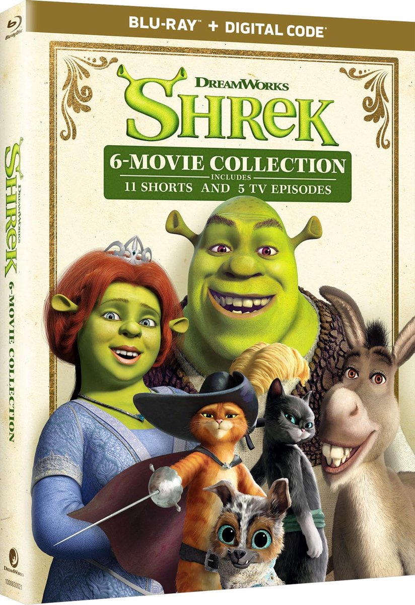 Shrek: 6-Movie Collection - blu-ray - Import