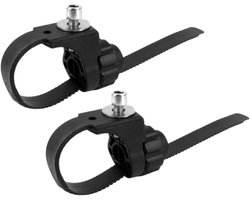 Fiets Spatbord - Spatlap Set - Fietsen Schoon Houden - Universele Framemontage - 15 cm - Zwart