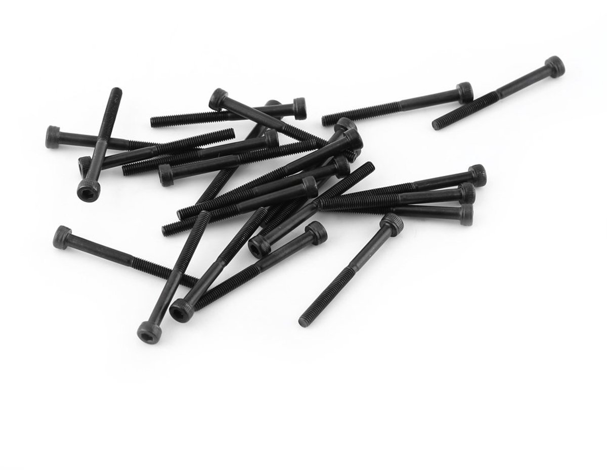 M3 Black Hex Socket Cap Schroefset 12,9 graden legering koolstofstaal