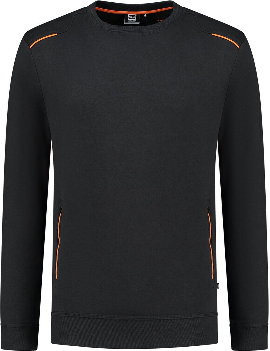 Tricorp Sweater Accent 302703 - BlackOrange - XL