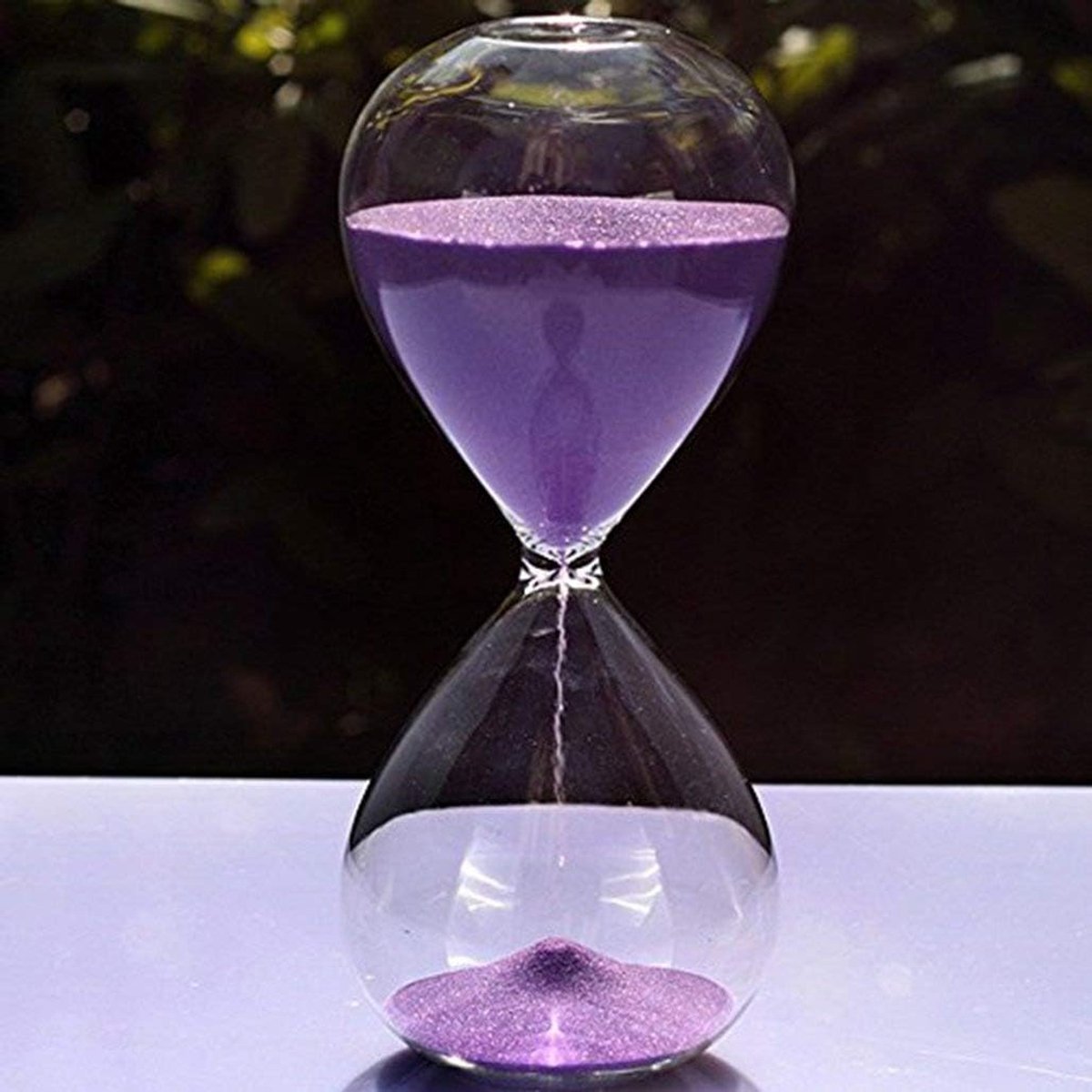 mode kleurrijk zandglas zandloper zandloper timer helder glad glas
