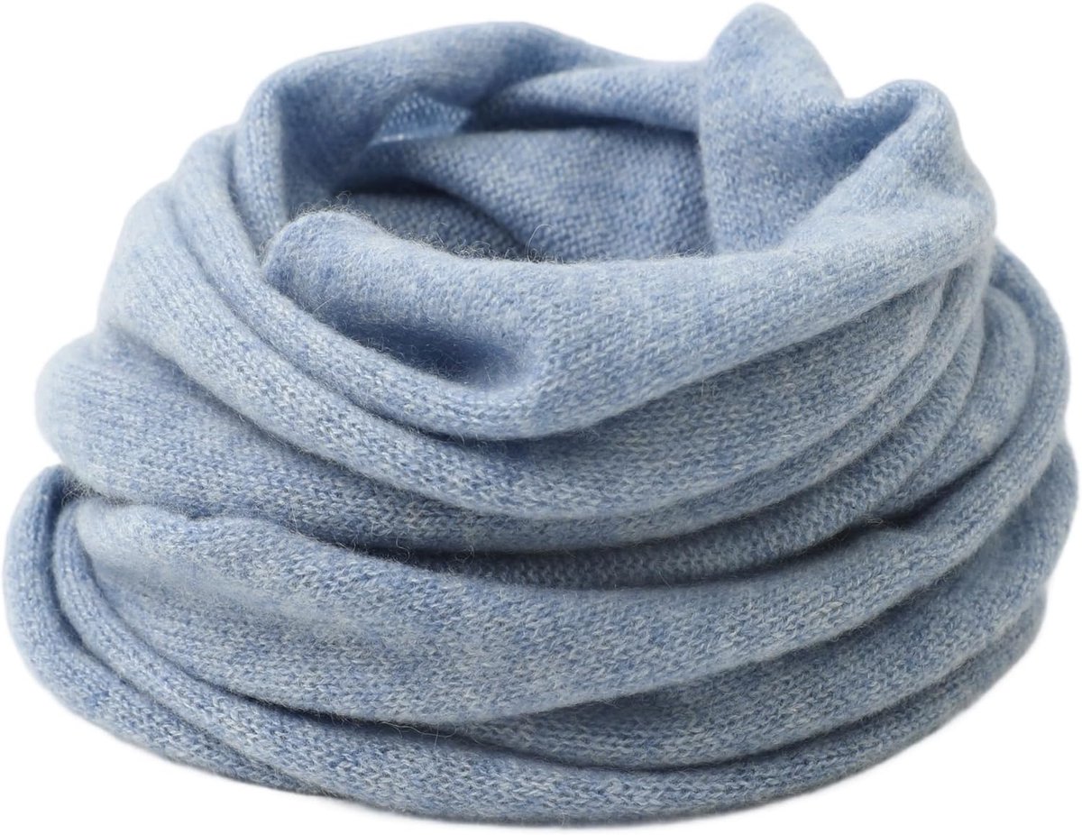 100 kasjmier wol unisex loop sjaal kasjmier ronde sjaal gebreide