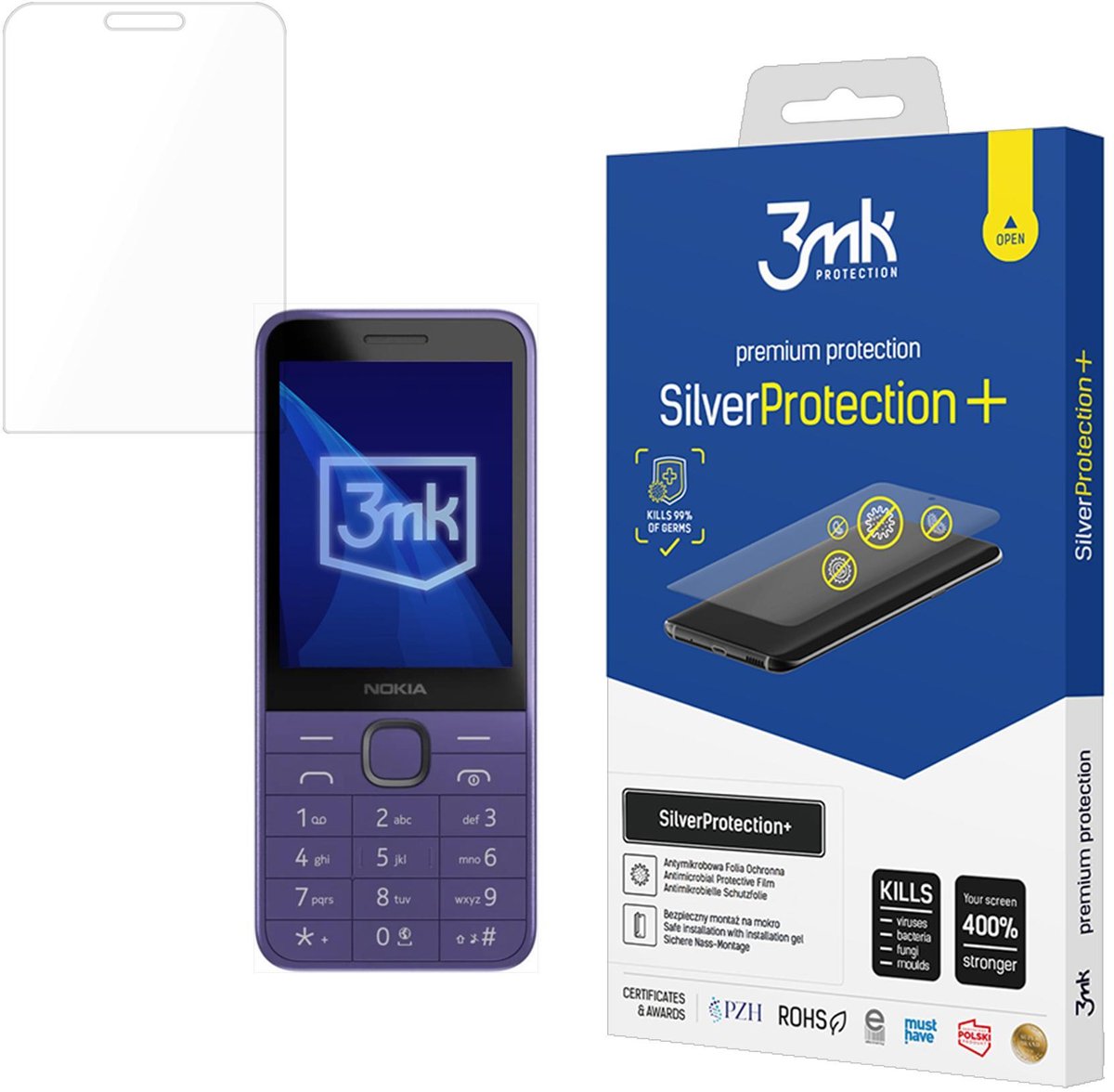 Nokia 235 4G / 215 4G (2024) - 3Mk Zilverprotection+