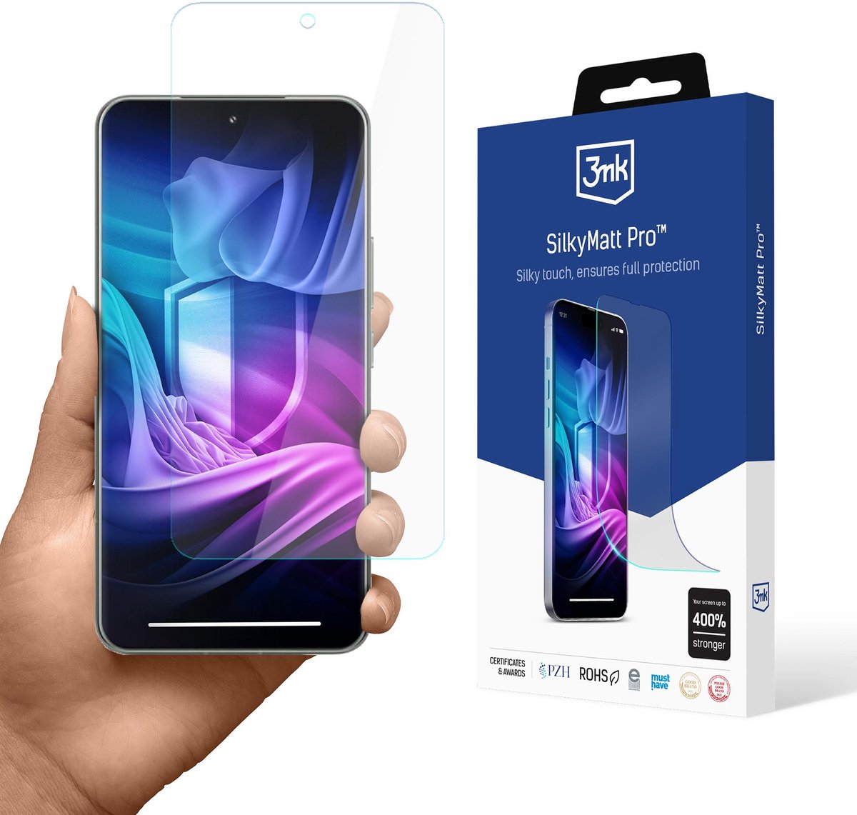 3Mk Beschermfolie Voor Xiaomi 15 Pro Zijdematige Pro Anti-Reflectieve Bescherming