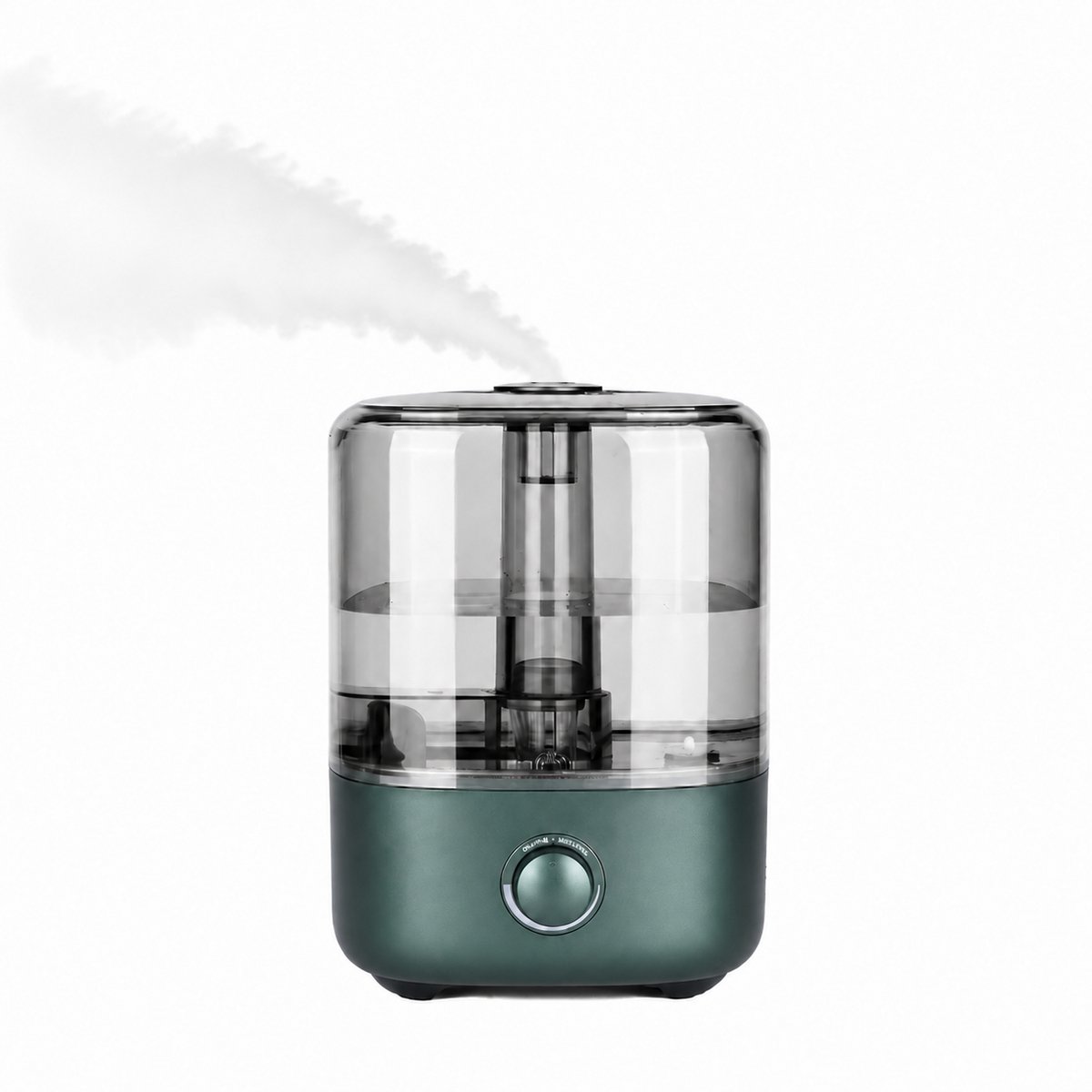 ECTEATOY® Luchtbevochtiger - 5L Ultrasone Koude nevel bevochtiger - Stil & met Aromatherapie - Humidifier - Geschikt voor slaapkamers en kantoren
