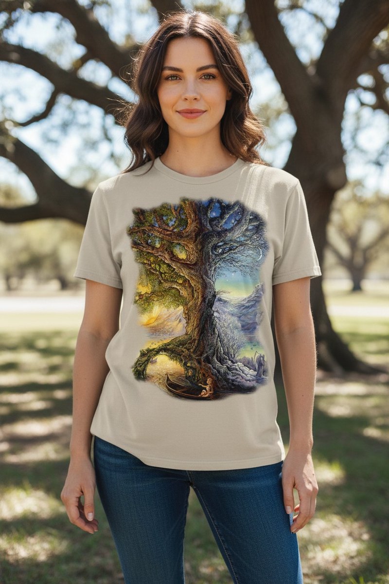 Tree Of Time The Coloured House T-shirt M