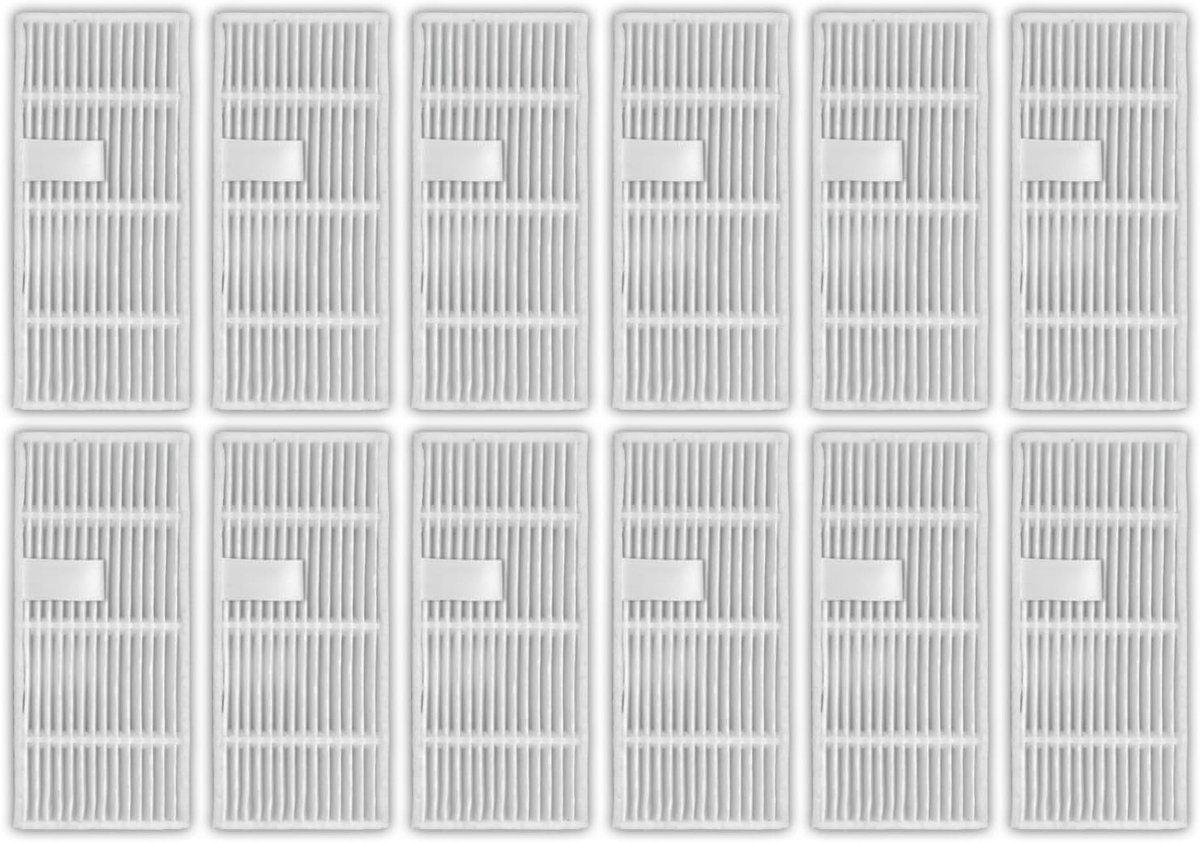 SnelShoppen - 12 Stuks C20 Omni HEPA Filters Vervangingsonderdelen - Compatibel met C20 Omni Robotstofzuiger - Filteraccessoires Kit - Ideaal voor Sto
