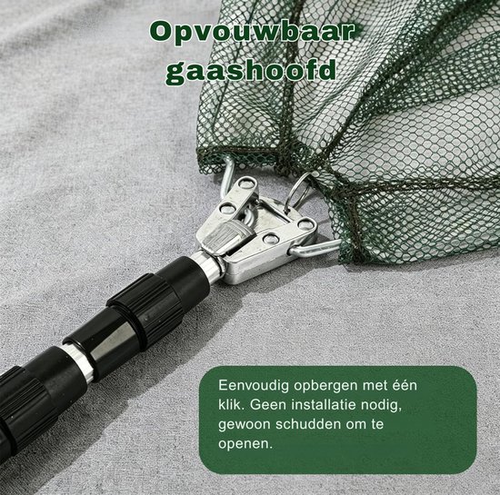 Zavio® Schepnet Vissen - Landingsnet Vijver - Karper Zeevisnet - Roofvisnet van zavio — afbeelding 2