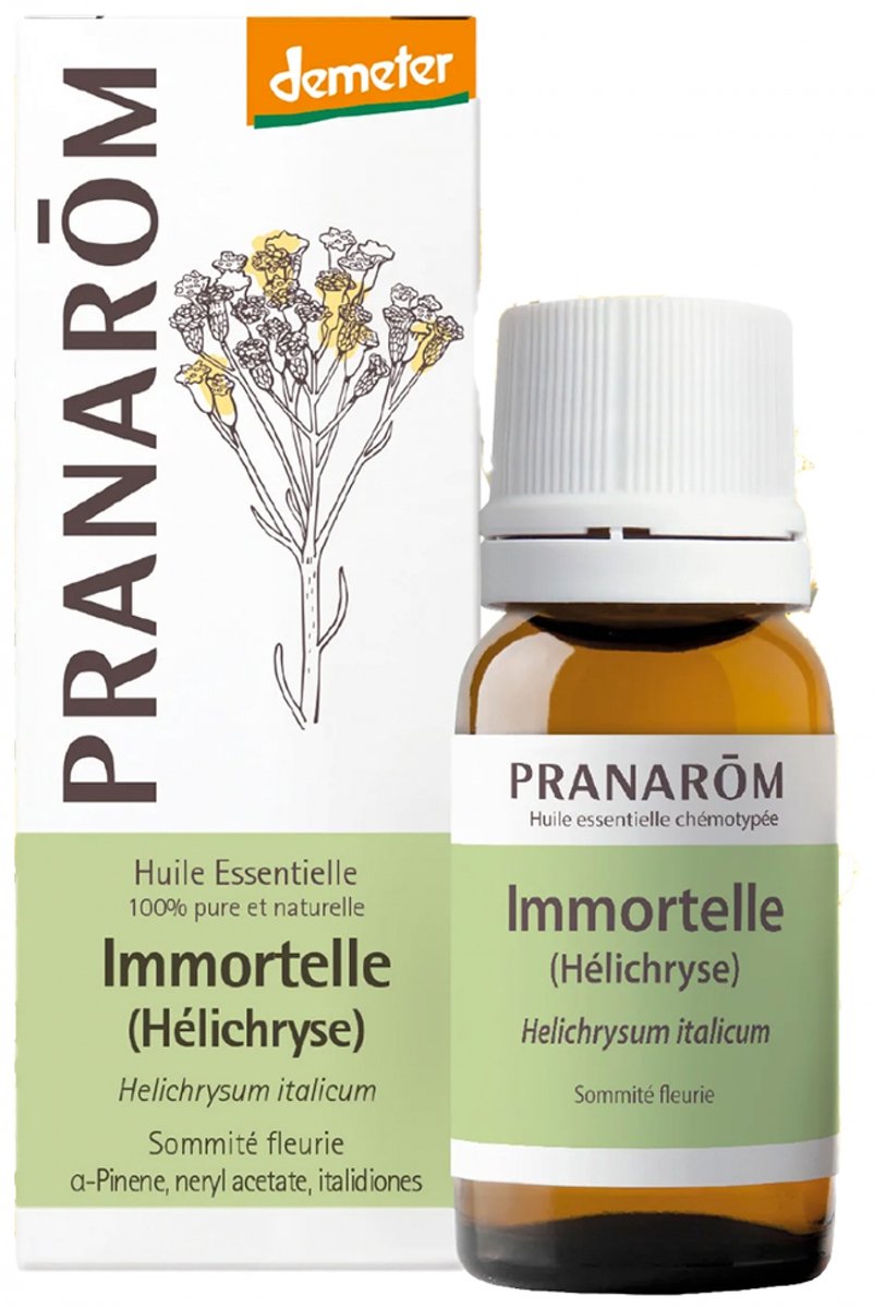 Pranarôm Etherische Olie Immortelle Italiaanse Strobloem (Helichrysum italicum) Bio 2 ml