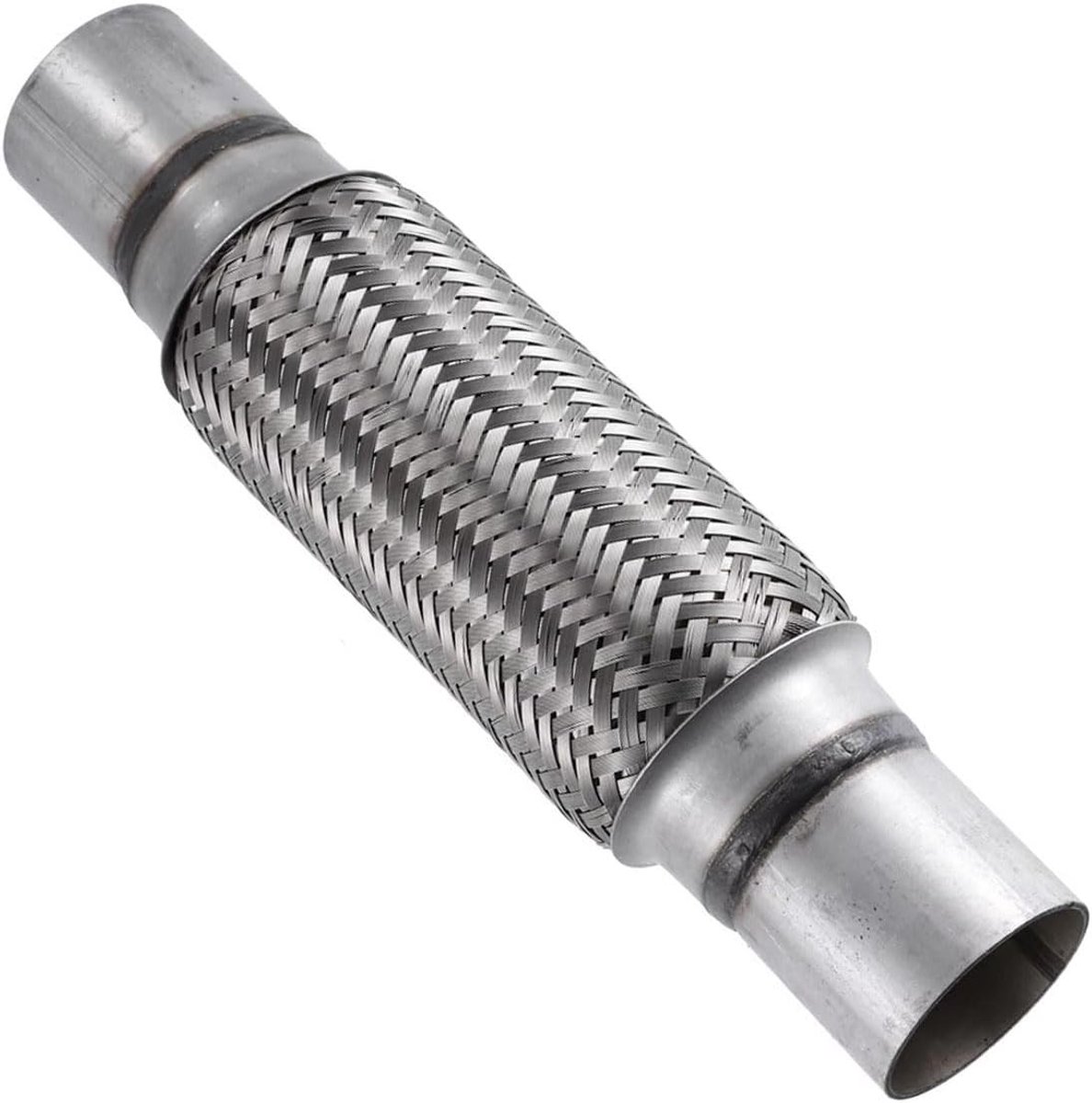 Flexibele Uitlaatbuis 42mm X 200/300mm - RVS Verbinding voor Uitlaatreparatie, Flexibele Slang en Uitlaatconnector