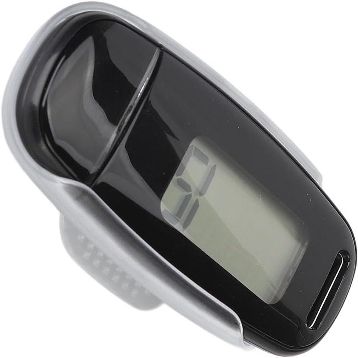 Draagbare Stappenteller - Wandelmeter Fitness Tracker - Gezondheid Bijhouden - 3D Sensor Technologie - Met Clip - Zwart