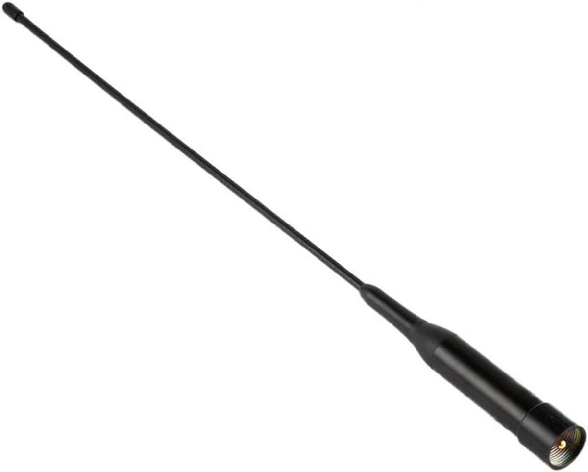 Dual Band PL259 144 / 430MHz FM/UHF mobiele antenne voor autobus mobiel tweewegradio 385mm