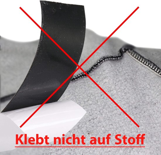 Klittenband, lusband zelfklevend voor buiten, extra sterk, met acrylaatlijm, alleen luszijde/wit, 20 mm x 8 m — afbeelding 4