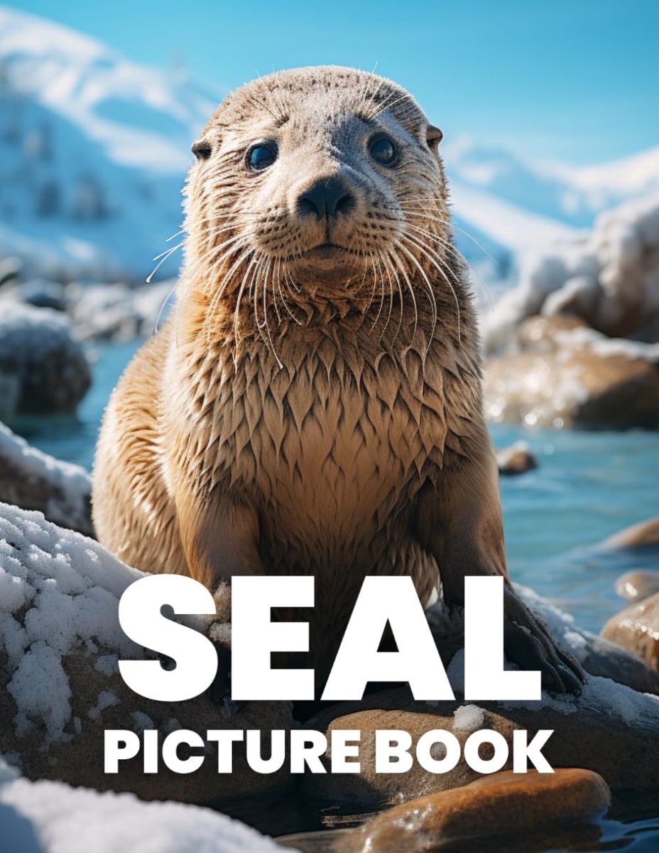Picture Book: Experience the Charming and Playful World of Seals Through 100 Beautiful Photographs