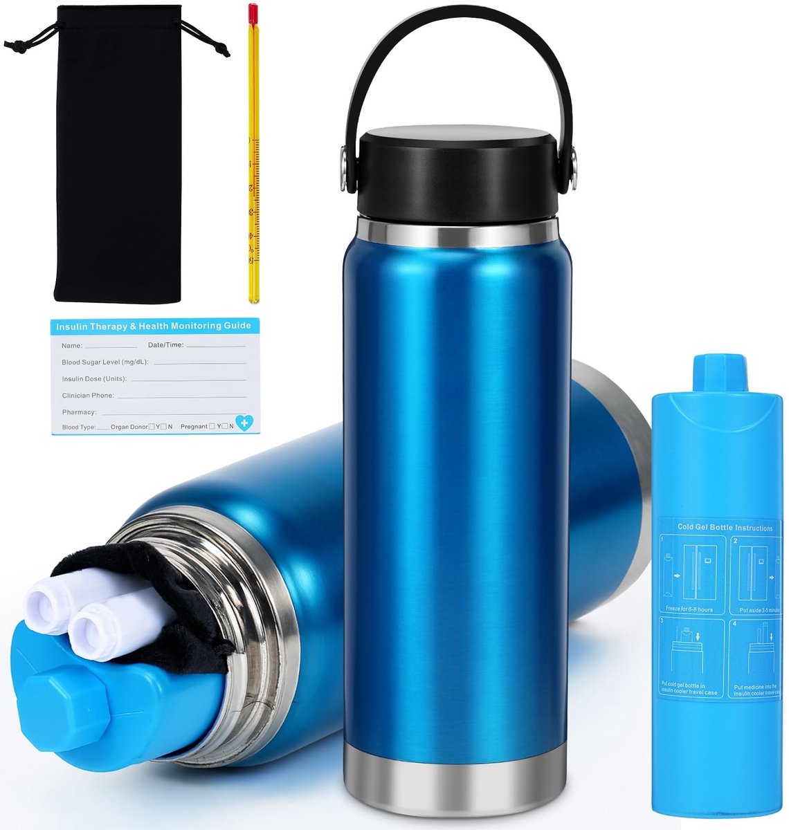 Omgoods - Insuline Koel Koffer voor Reizen met Temperatuurmeter
