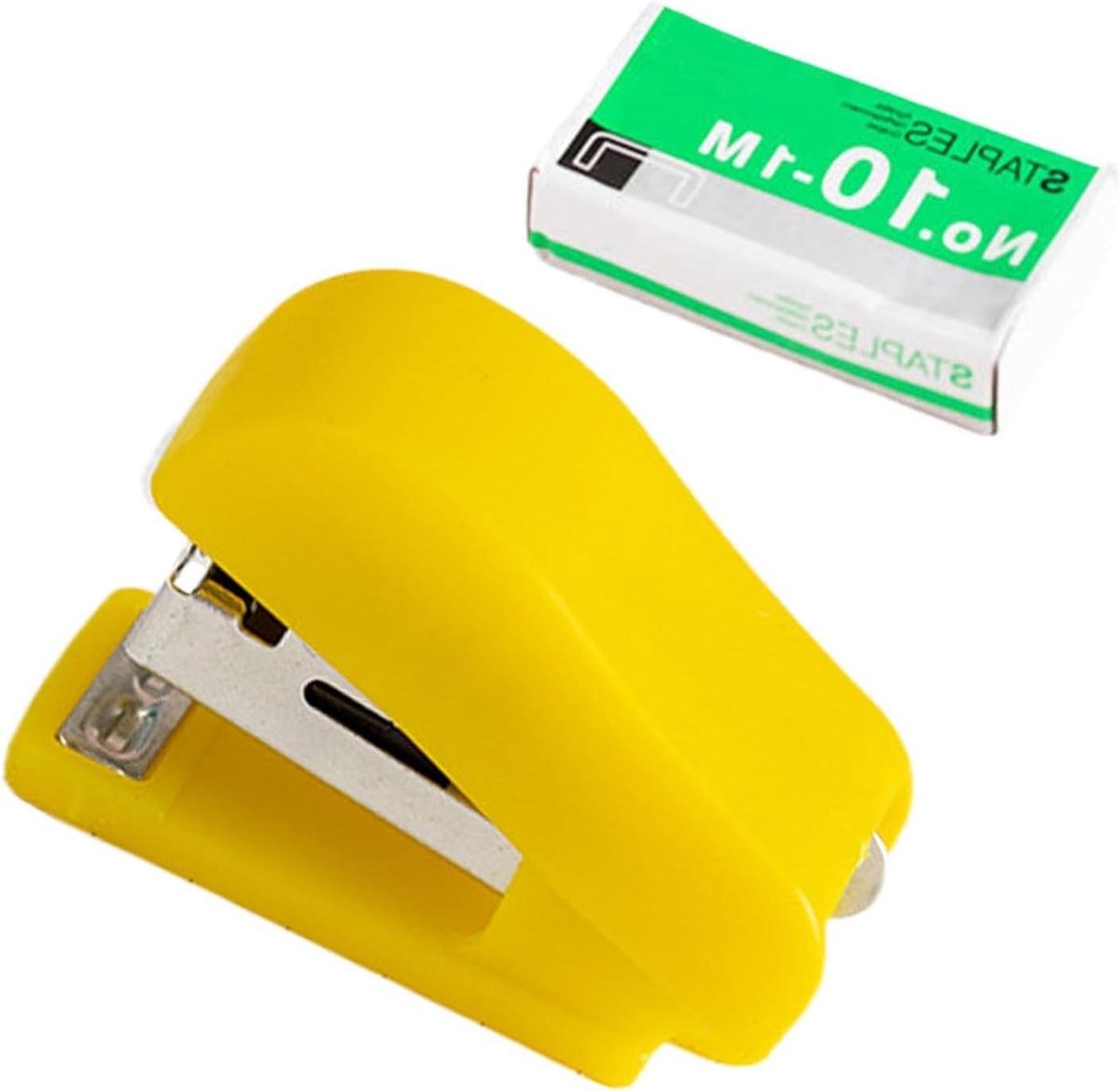 Mini Nietmachine - Kantoor Nietapparaat - Papier Binden - Ruimtebesparend Ontwerp - 4 x 4 x 1.5 cm - Niet gespecificeerd