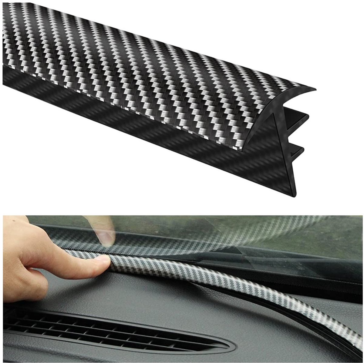 Dailygoods- Rubberene Afdichting 160 cm - Randbescherming - Afdichtstrip - Geluidsisolatie - Stofbescherming - Flexibel Rubber