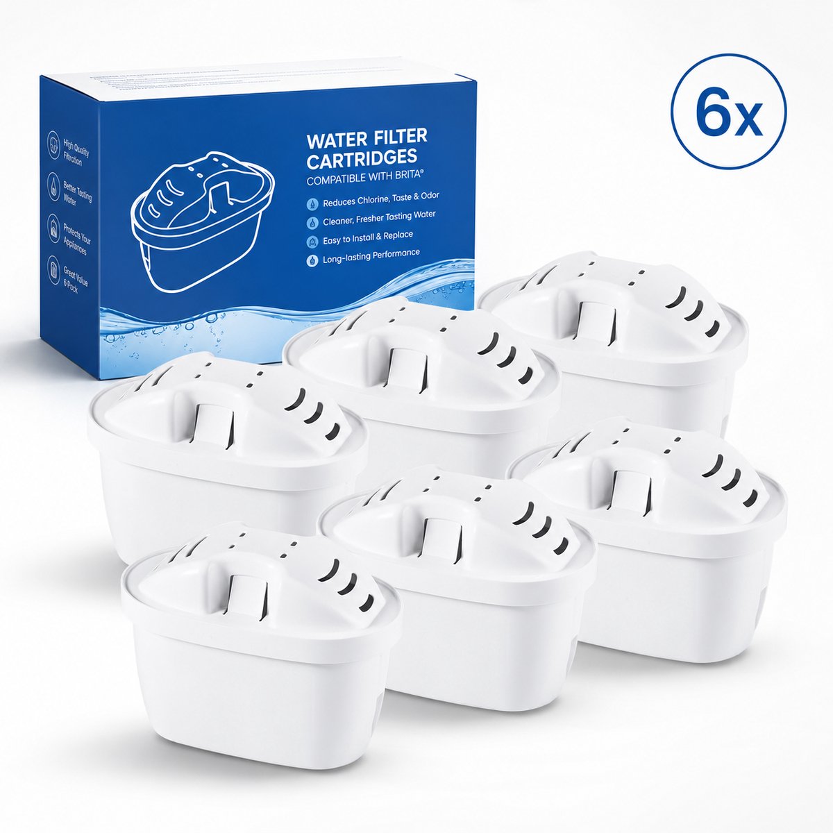 Vervangingsfilterpatronen – 2 Stuks Voor GX-drain Filter – Incl. Filterwatten – Max. 400 Bar – Geschikt Voor De Meeste PCP-compressoren