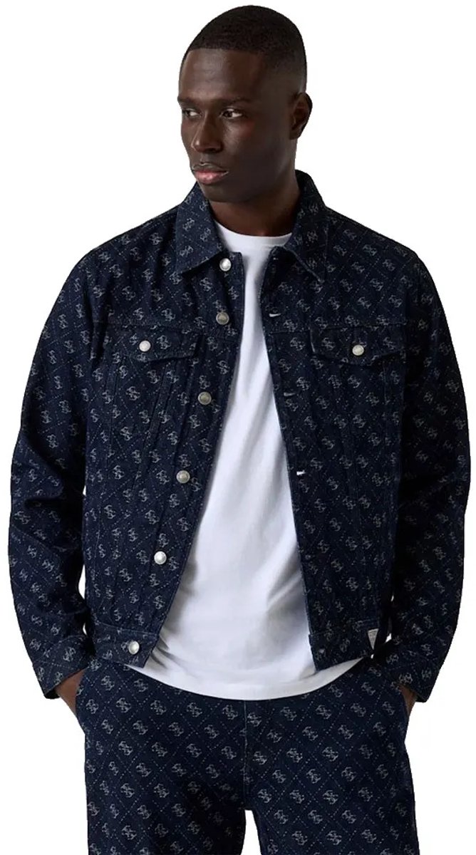 Guess Dillon Jas Blauw S Man