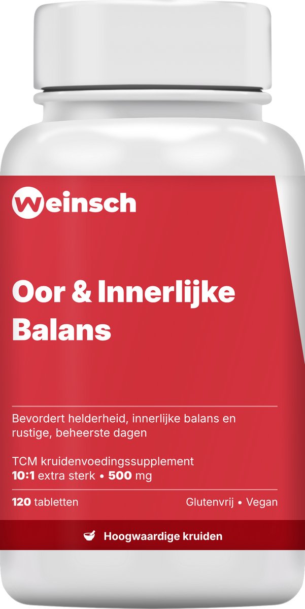 Weinsch Oor & Innerlijke Balans (Er Long Zuo Ci Pian) | 10:1 extra sterk | 500mg | 120 tabletten