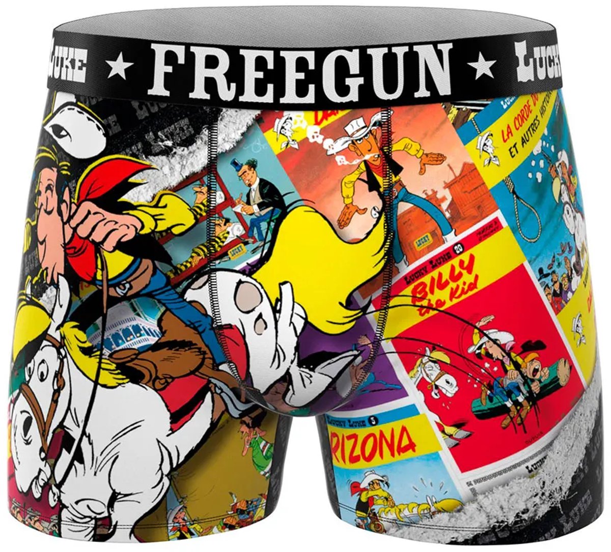 Freegun Lucky Luke Cowboy Cover Boxers Veelkleurig XL Man
