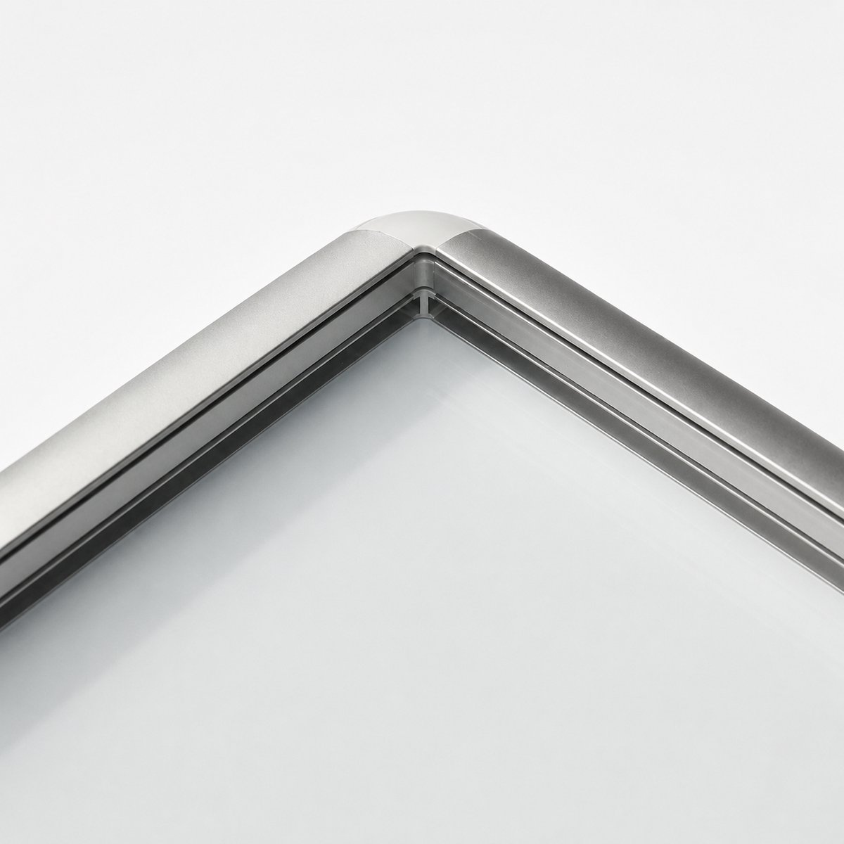 NIEUW: 9 x A4 Formaat Afsluitbaar Magnetisch Whiteboard / Vitrinekast - ALUANZ - Postervitrine, Wandvitrine, Notitiebord, Binnenvitrine, Muurvitrine, Mededelingenbord met slot thumbnail 2
