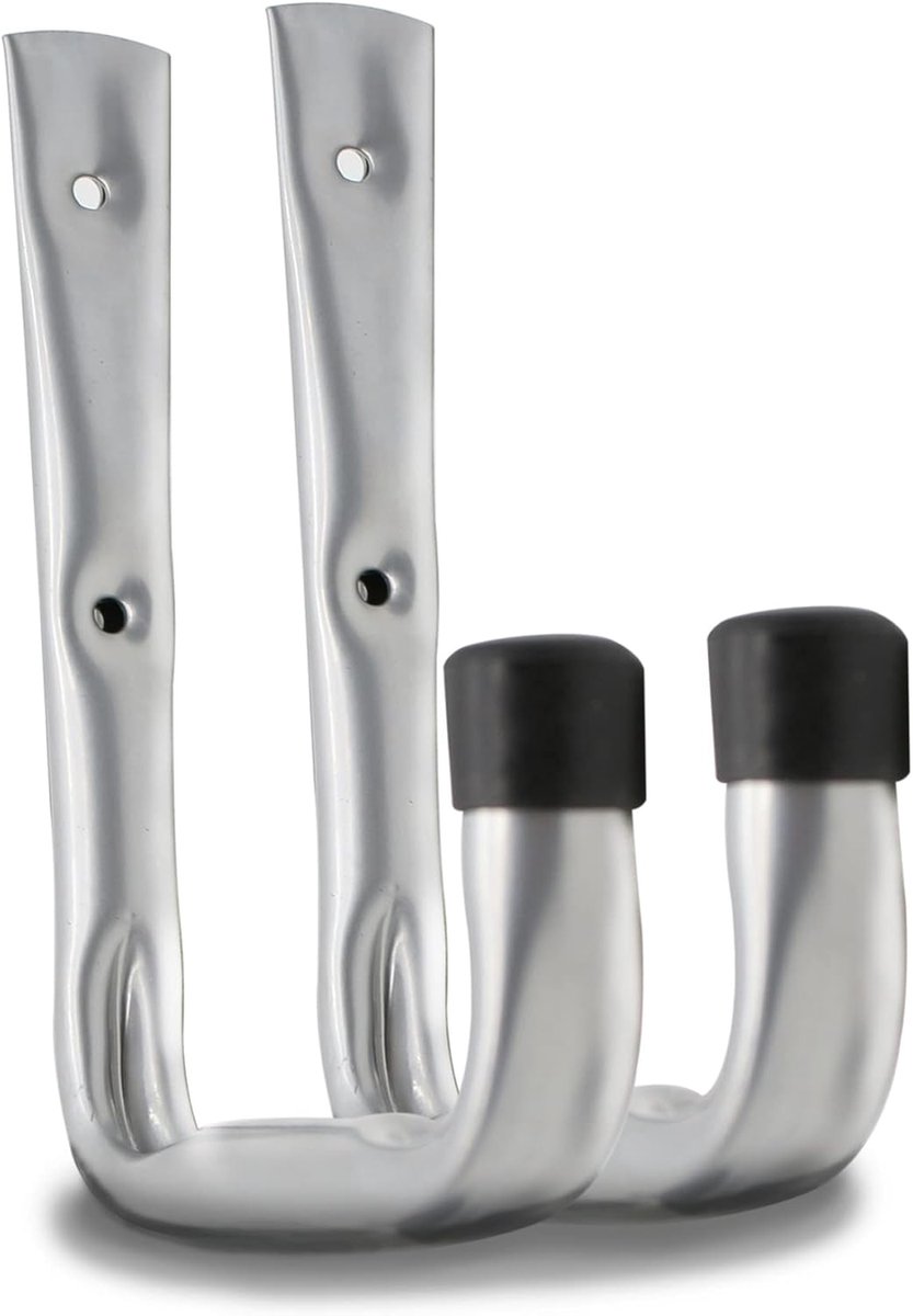 Haken | 4 eenvoudige muurhaaksteun | 300 x 260 x 100 mm | Gegalvaniseerd staal | Universel