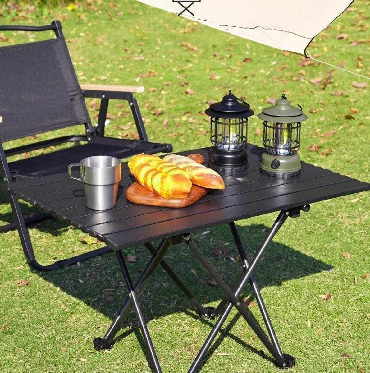 Opklapbare tafel campingtafel picknicktafel draagbare opbergtafel eenvoudige kleine tafel bureautafel Afmetingen 41 x 35 x 29 cm
