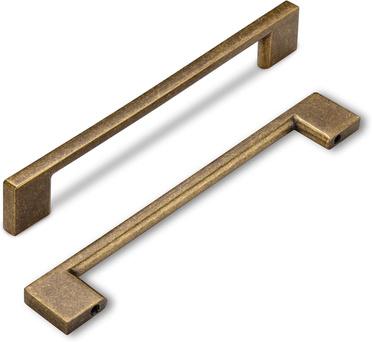 6 Pcs Keukenmeubel Handgrepen 160mm, Antiek Messing Ladehandgrepen, Vintage Meubelaccessoires