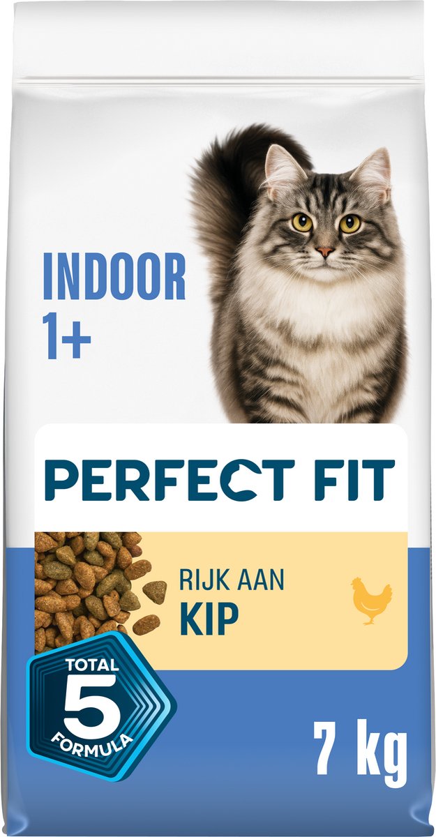 Perfect Fit - Adult - Indoor - Kattenbrokken - Kip - 7kg