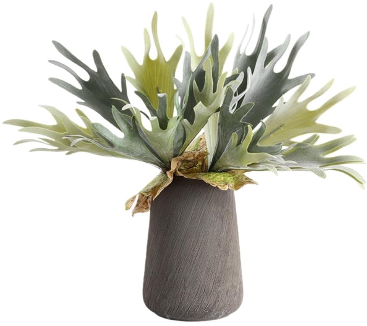 varens planten, 2 stuks, kunstplanten, 13 inch realistisch nep tropische bladeren decor, plastic junglebladeren voor thuis, keuken, boeket, tuin, bruiloft, feest, bladdecoratie
