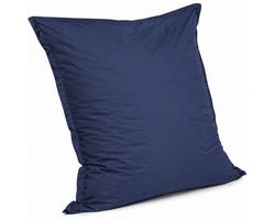 Bananair - Zitzak XXL afneembare hoes - Voor buiten - Waterdicht - UV-bestendig - Blauw - 120x160 cm