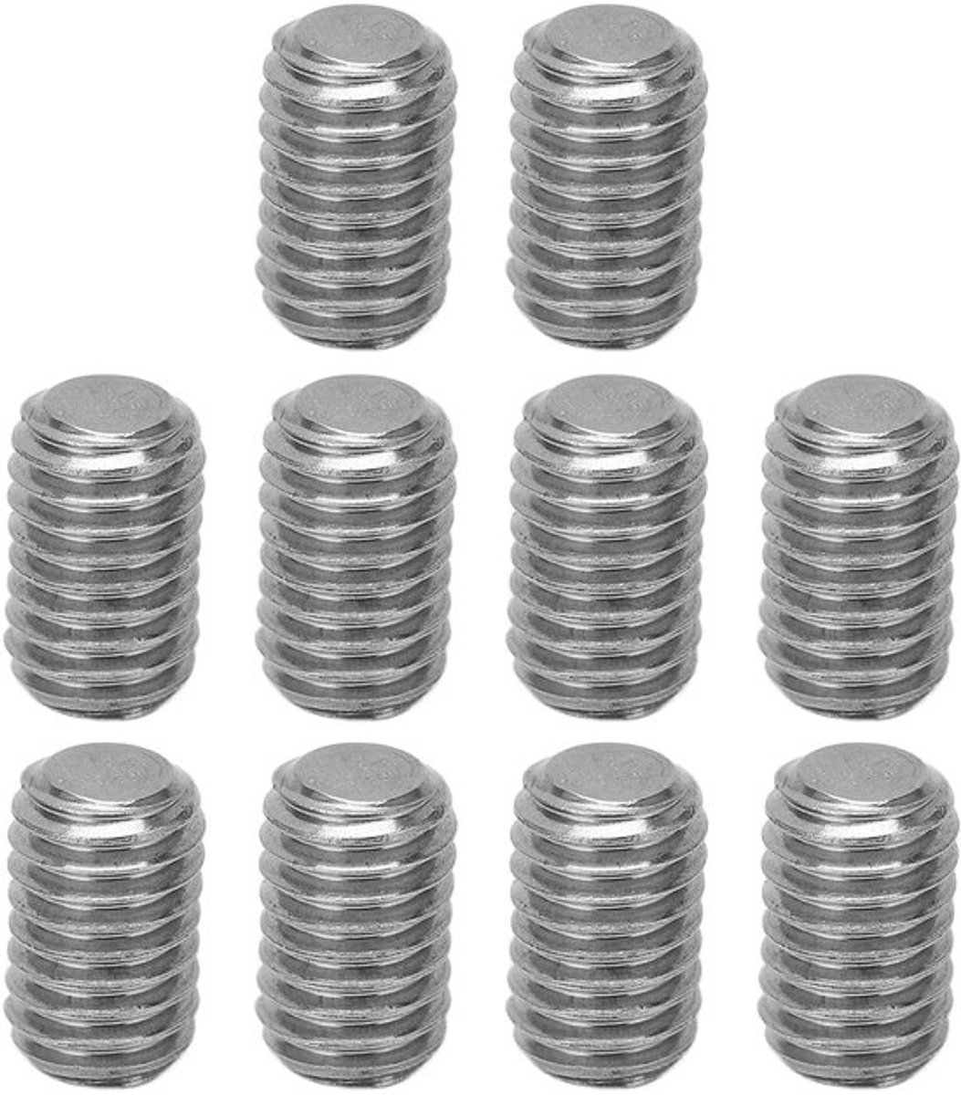 Jhubersproducts - Fin Grub Schroeven Set - Anti-Roest 304 Rvs