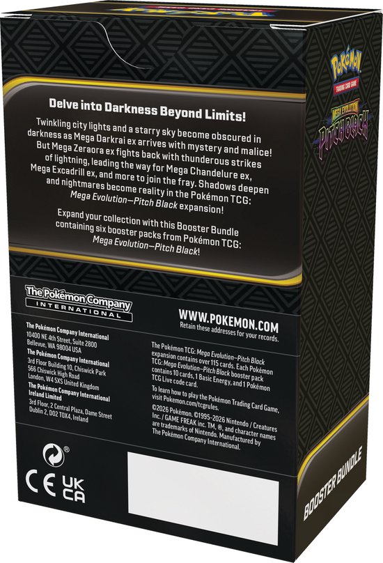 Pokémon TCG: Pitch Black - 6 Booster Bundle