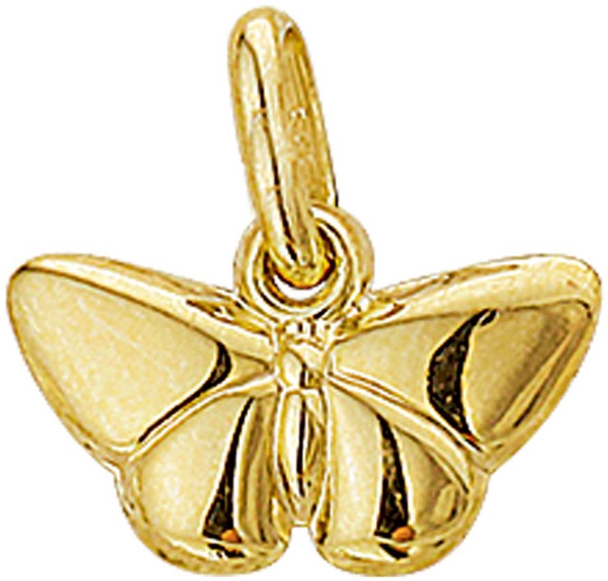 14K geelgoud hanger vlinder 4002100