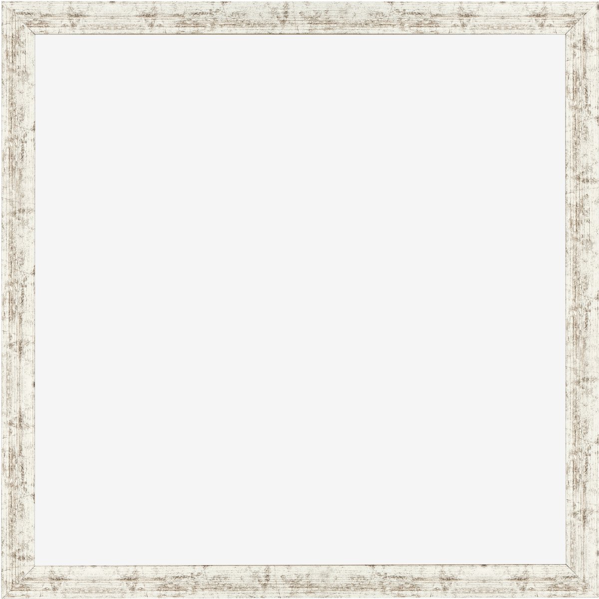 Fotolijst 25x25 cm - MDF - Wit Vintage - Benno