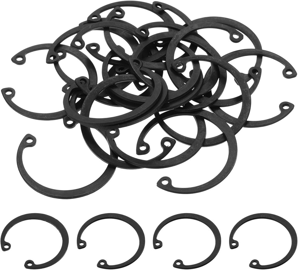 Borgringen, 36 mm C-clip borgring 65 mangaanstaal interne circlip ring voor automotive Grooved Shafts Stud