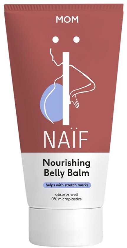 Naïf - Voedende Buikbalsem - Zwangerschap - Huidverzorging - Zonder Microplastics & Minerale Olie - 150ml
