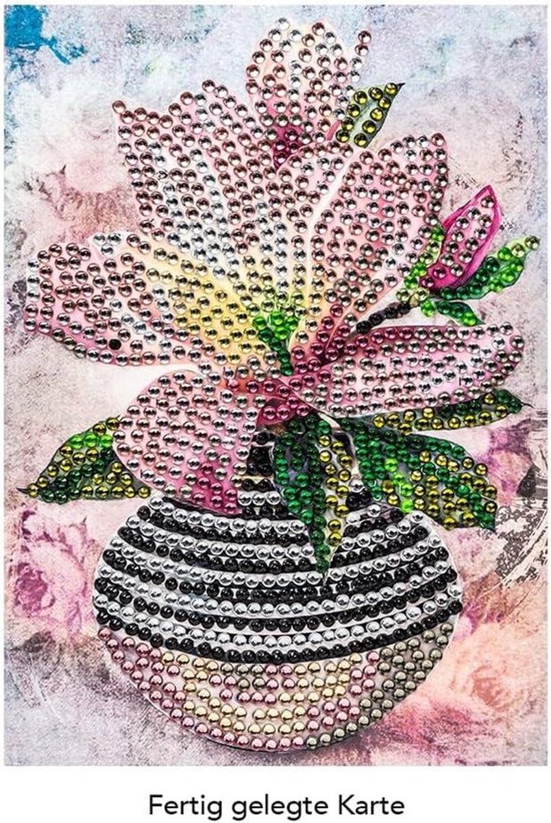 Ideeën met een Hart Diamond Painting wenskaart strass-editie