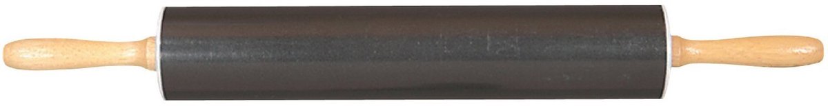 Run Pasta Rolling Pin Zwart 1 - Pack Antislippen