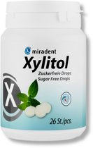 Miradent Xylitol Mints - pepermunt - 26 stuks - suikervrij