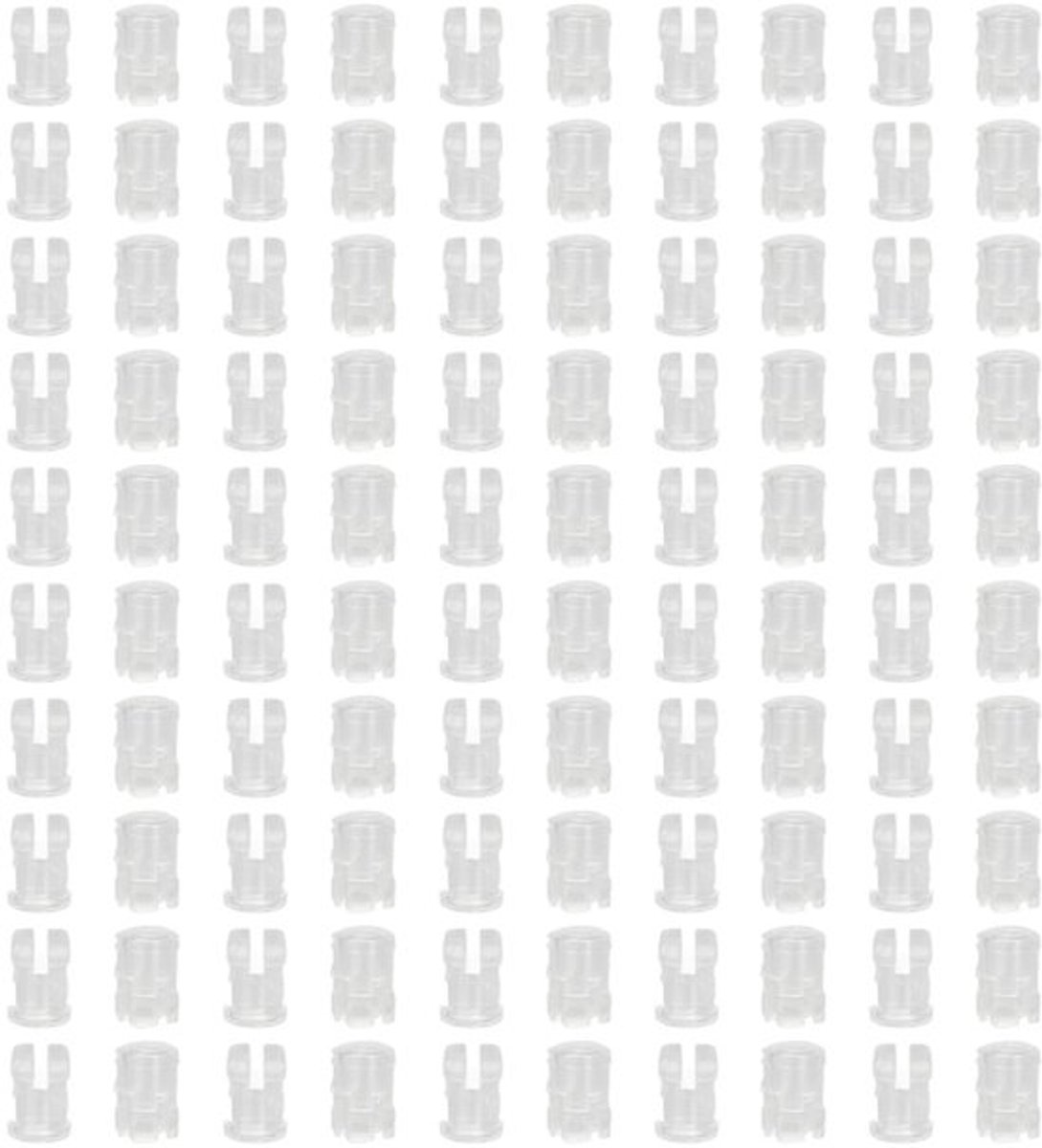Dailygoody - 100 stuks led-houders - Montagebeugels voor ledlicht