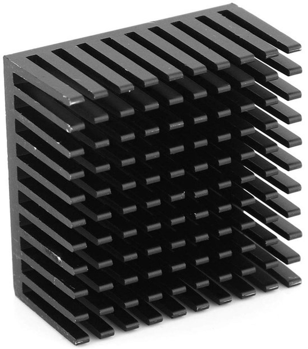 Store_7 - Aluminium Heatsink - Koellichaam - Zwart - Radiator