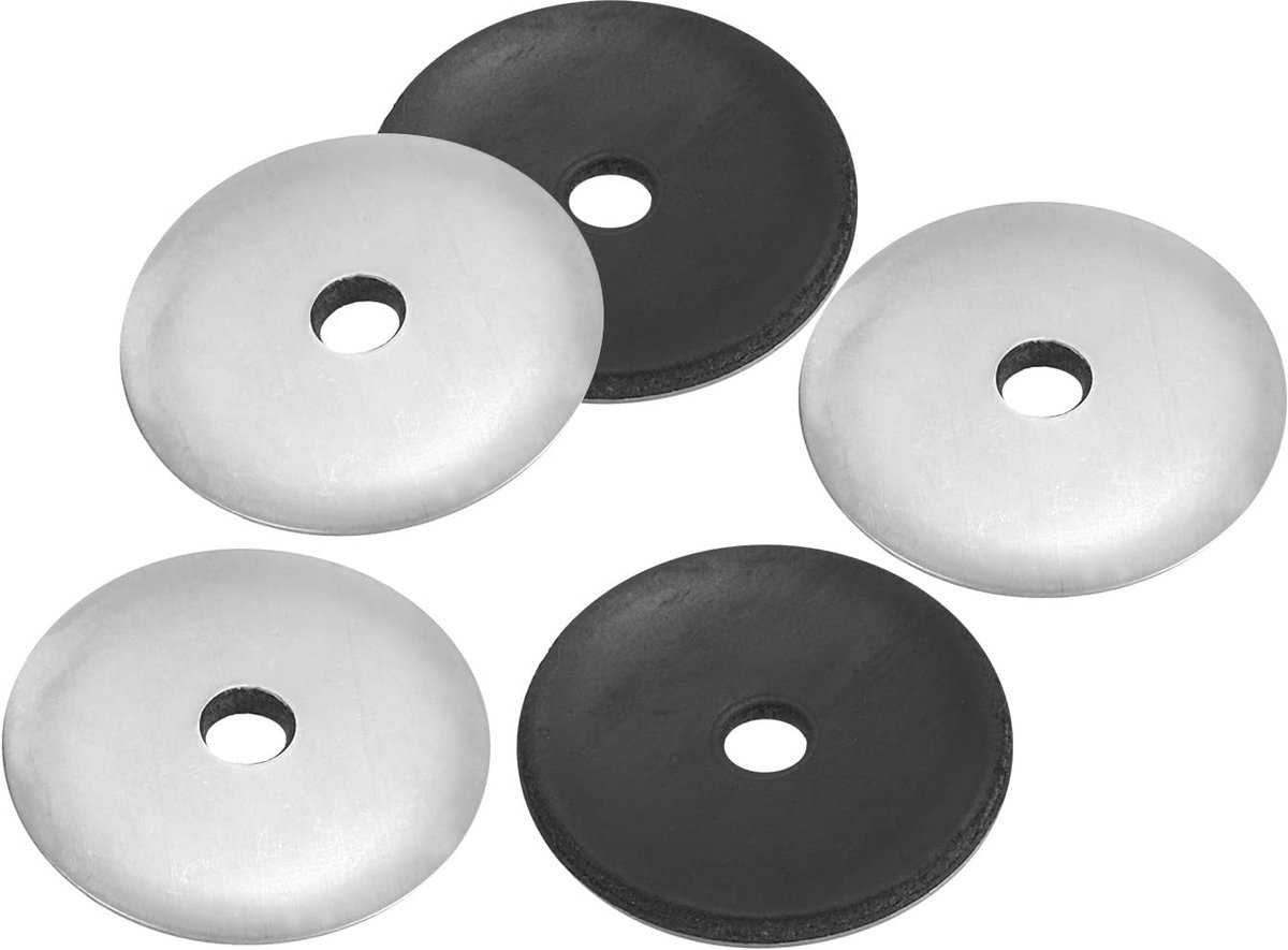 Afdichtringen, bevestigd met roestvrij staal, 30 stuks, neopreen rubberen sluitringen, 5,5 x 30 mm, met afdichting voor bouten op het zeedak (#12)