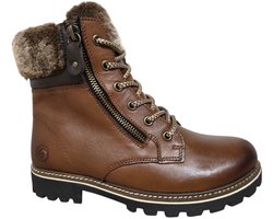 Remonte D8463-25 Veterboots Bruin Leer Dames - Bruin - 41